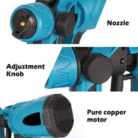High-Pressure Cordless Paint Sprayer with 2 Batteries