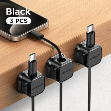 Adjustable Magnetic Cable Clips - Under Desk Wire Management Organizer