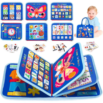 Travel-Friendly Montessori Activity Board