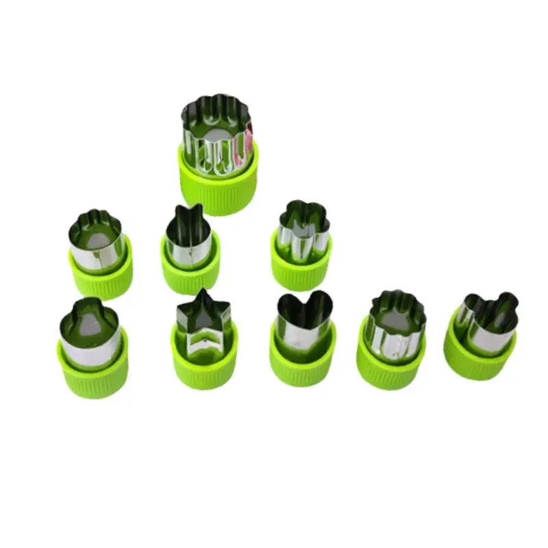 Stainless Steel Vegetable Cutter & DIY Fruit Cookie Stamps – Durable Kitchen Tool for Creative Food Designs