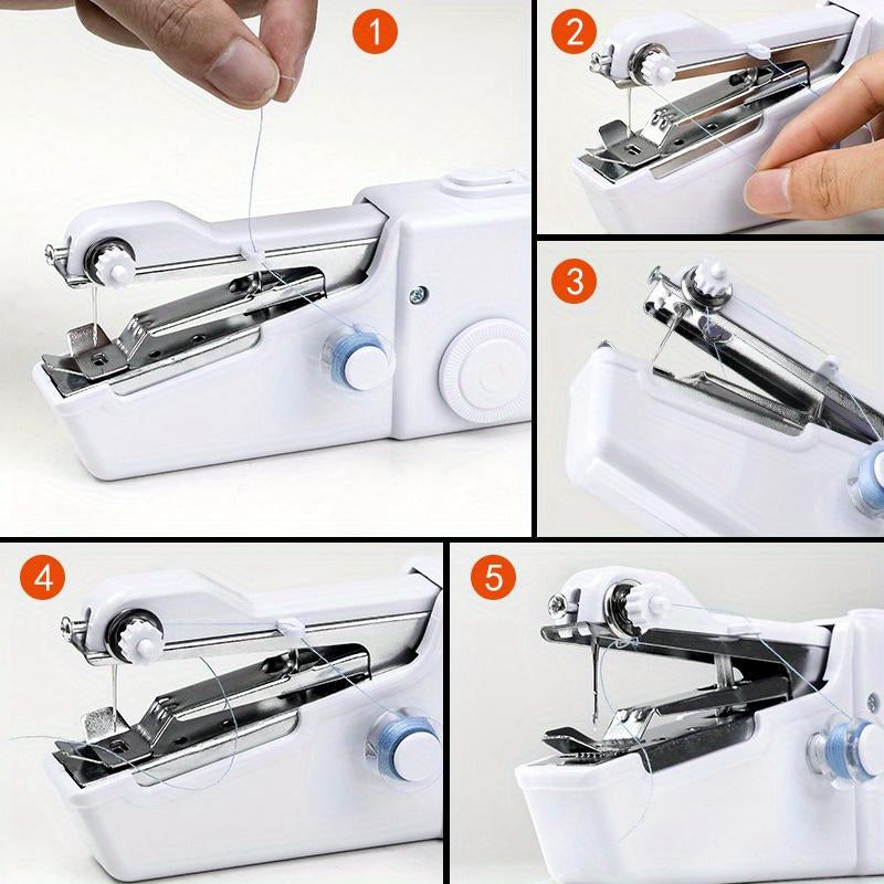 Portable Mini Handheld Sewing Machine - Perfect for Quick Repairs and On-the-Go Stitching!