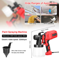 Electric Paint Sprayer – 800ml, High Pressure, Easy-Clean & Multi-Use