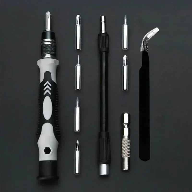 Ultimate 115-in-1 Precision Magnetic Screwdriver Set for Computer, Mobile Phone & Equipment Repair - Essential Hand Tool Kit