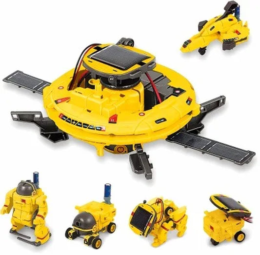 6-in-1 Solar Robot Kit – Build & Learn STEM Science Toy