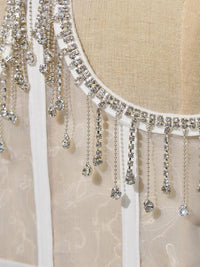 Elevate Your Look with Our Chic Rhinestone Fringe Corset Belt - Adjustable Punk Style Accessory for Parties and Everyday Glam!