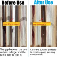 Magnetic Curtain Clips - 20 Pairs Nail-Free Detachable Buckle for Easy Adjustment