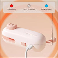 Portable Mini Snack Sealer - Compact Heat Sealing Tool for Plastic Bags