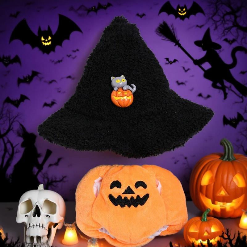 Adorable Labubu Halloween Pumpkin Costume for 17cm Dolls - Soft, Durable, & Detachable with Stylish Hat - Ideal for Collectors & Dress-Up Fun!