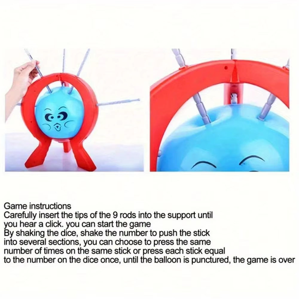 Spike Balloon Game Set - Hilarious Interactive Prank Toy for Family Fun