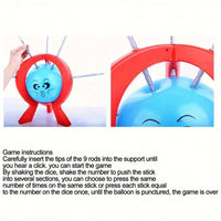 Spike Balloon Game Set - Hilarious Interactive Prank Toy for Family Fun