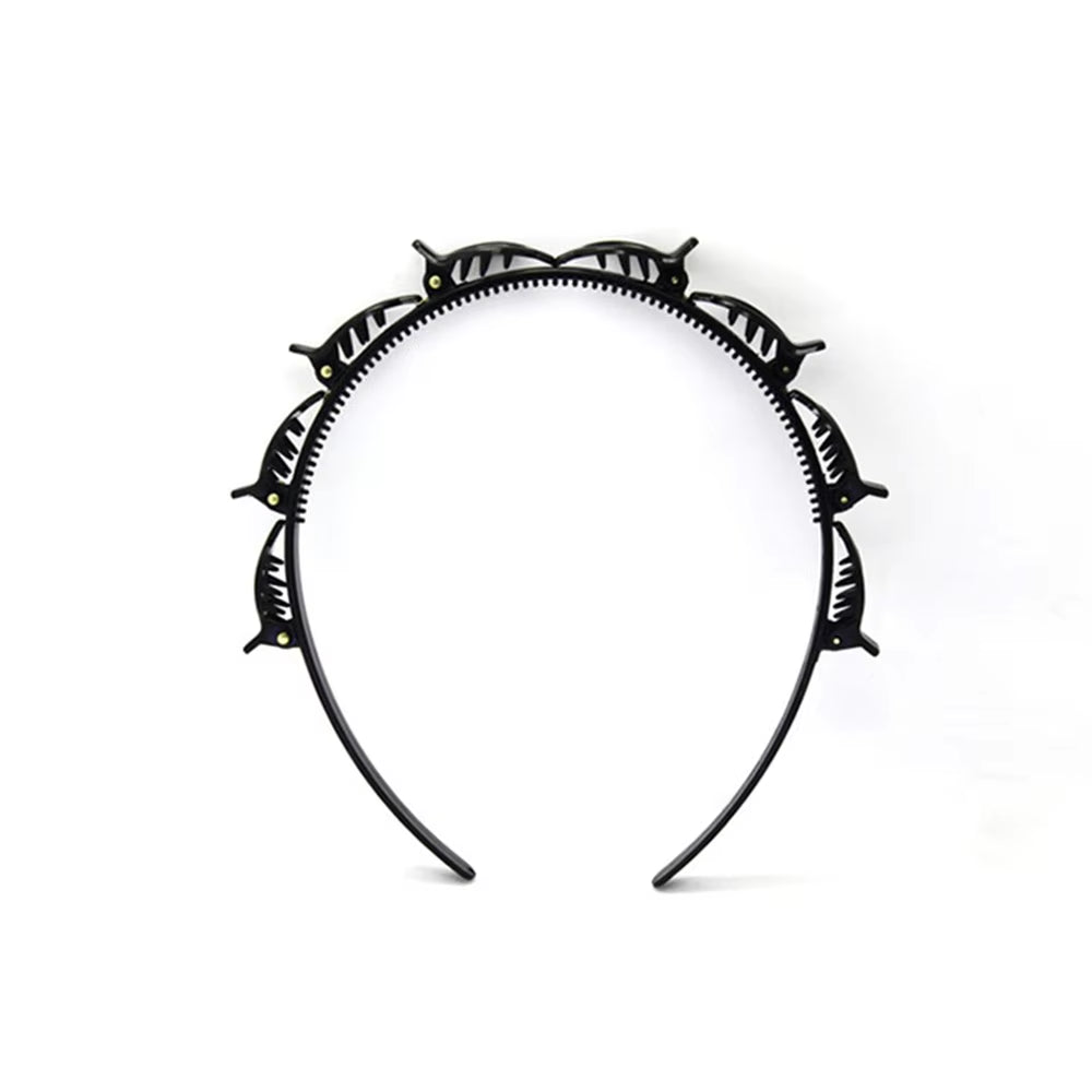 2022 Stylish Double Bangs Hair Clips - Trendy Head Hoops & Hairpins for Women