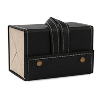 Versatile Multi-Slot Eyeglasses Organizer - Travel-Friendly PU Case for Sunglasses and Glasses Storage