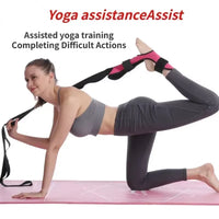 Ultimate Yoga Leg Stretching Band for Enhanced Flexibility & Foot Care - Ideal for Rehabilitation and Plantar Fasciitis Relief