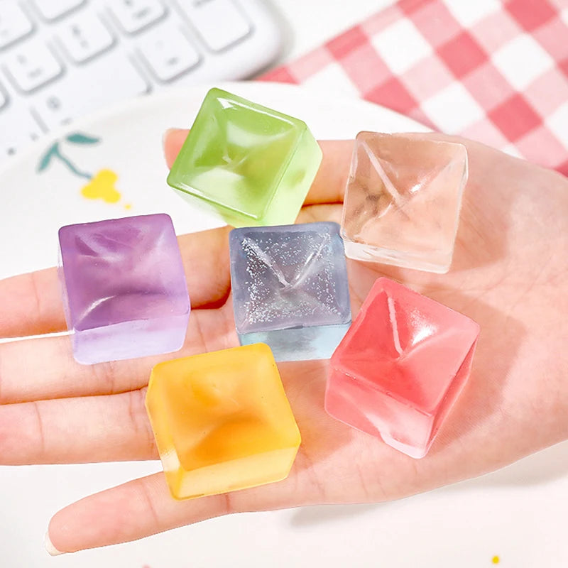 Squishy Ice Cube Fidget Toy