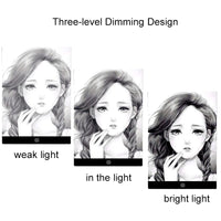 Dimmable LED Drawing Pad - Adjustable Light Animation & Painting Notepad for Kids - Perfect Educational Gift!