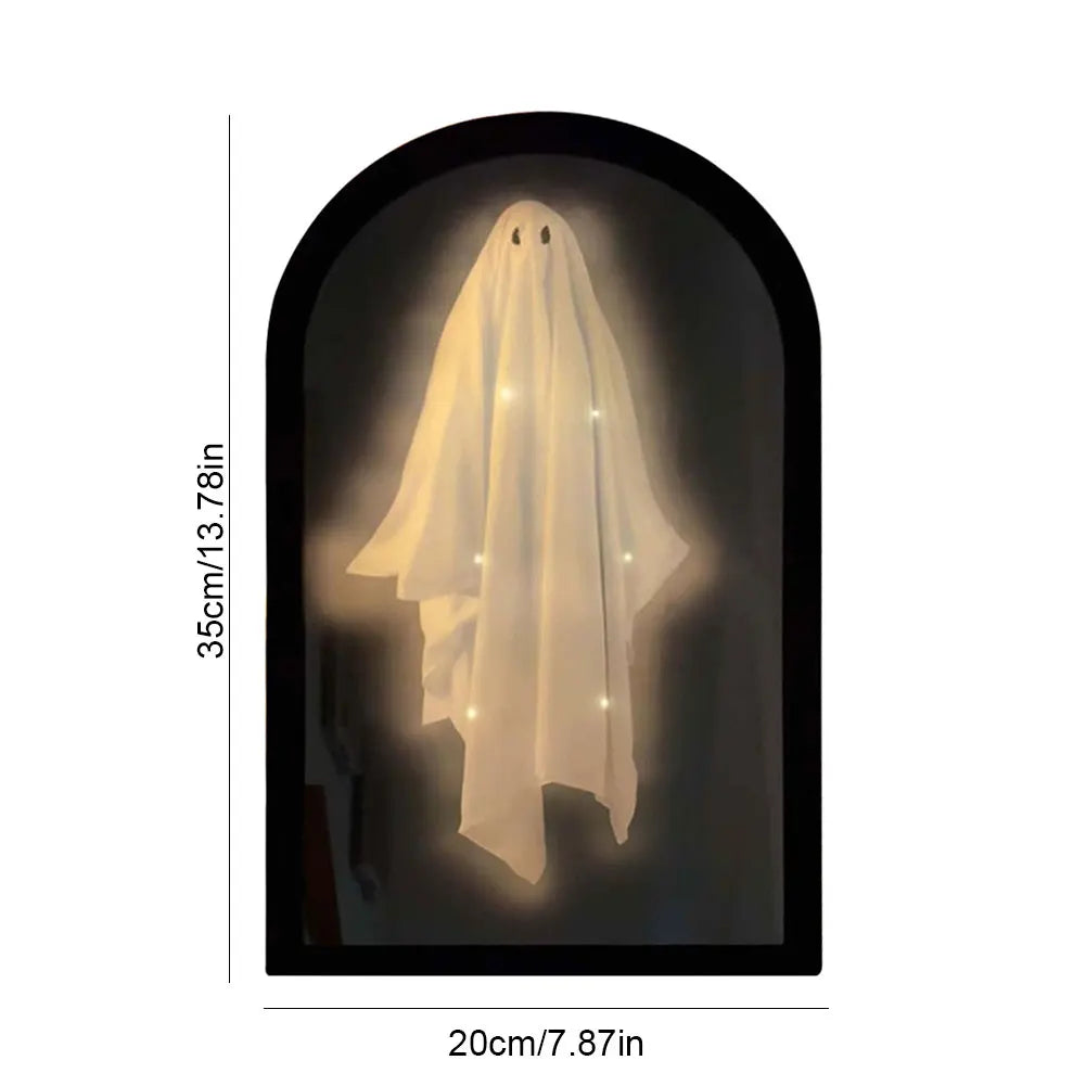 Spooky Hologram Ghost Night Light – Adorable Halloween Home Decor for a Festive Touch!