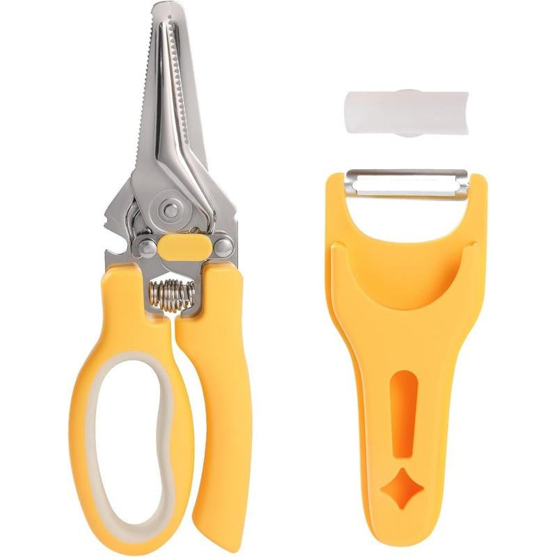 Heavy-Duty Poultry Kitchen Shears – Stainless Steel Food Scissors for Meat, Vegetables & More
