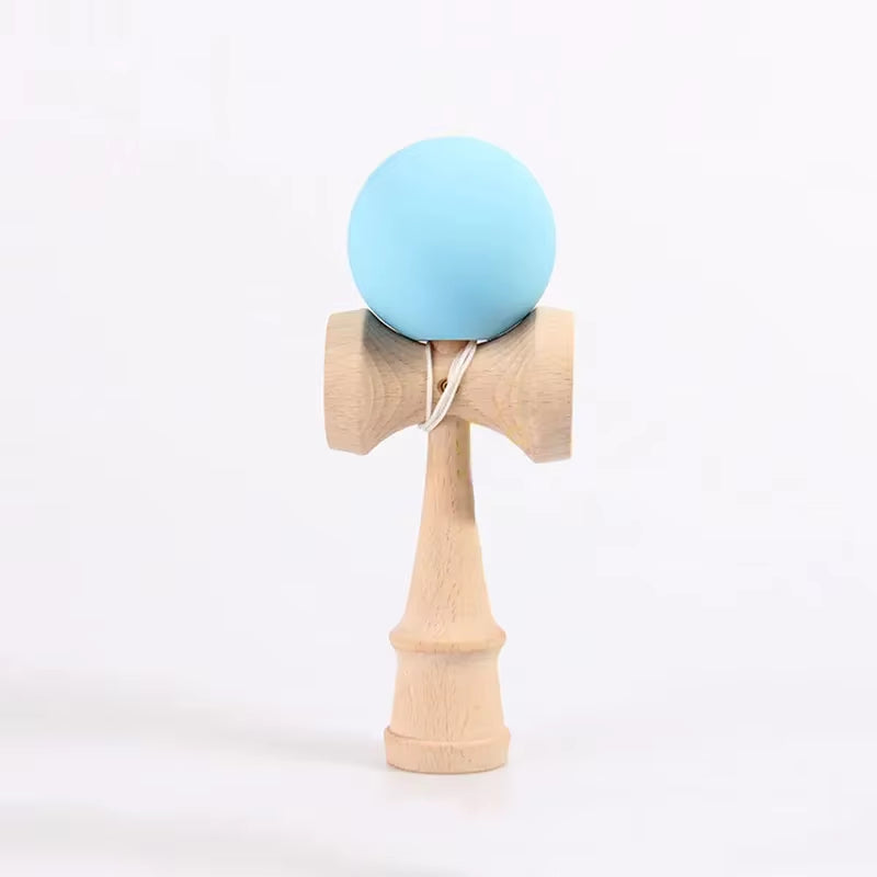 Painted Wood Kendama Toy - Enhance Eye-Hand Coordination with Fun Outdoor Juggling Game for All Ages