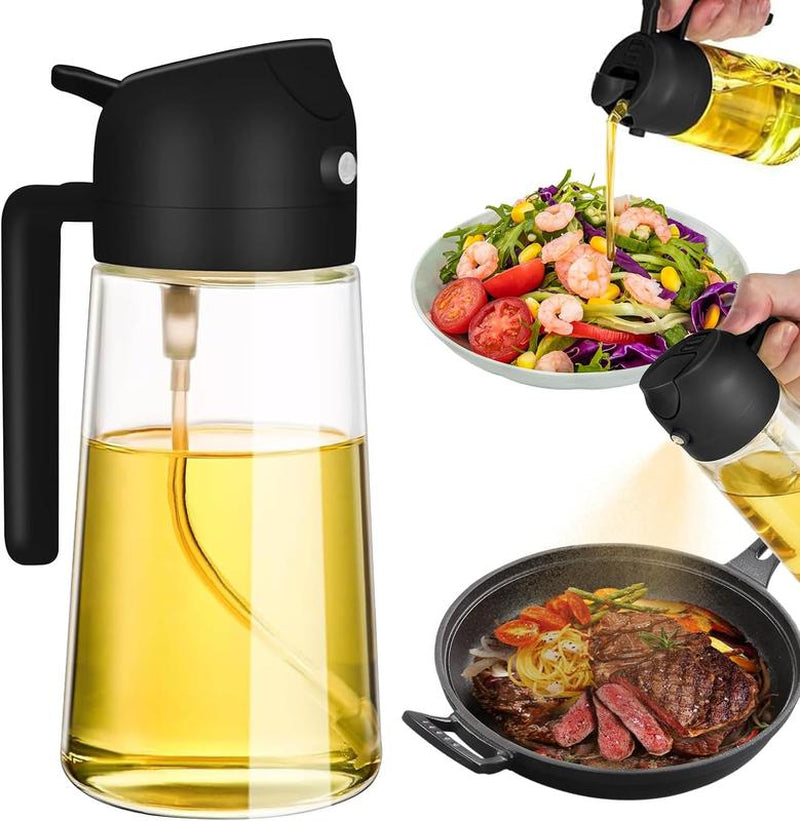 2-in-1 Oil Sprayer & Dispenser