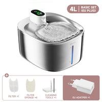 4L Wireless Auto Sensor Cat Water Fountain - Perfect Drinking Dispenser for Cats and Dogs