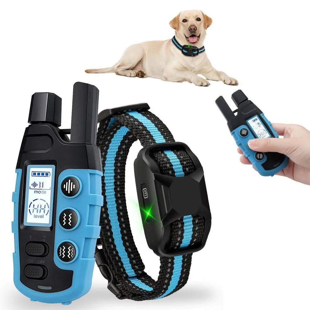 Ultimate 3300Ft No Shock Dog Training Collar - Rechargeable, Waterproof E-Collar with Beep and Vibration for Effective Pet Training