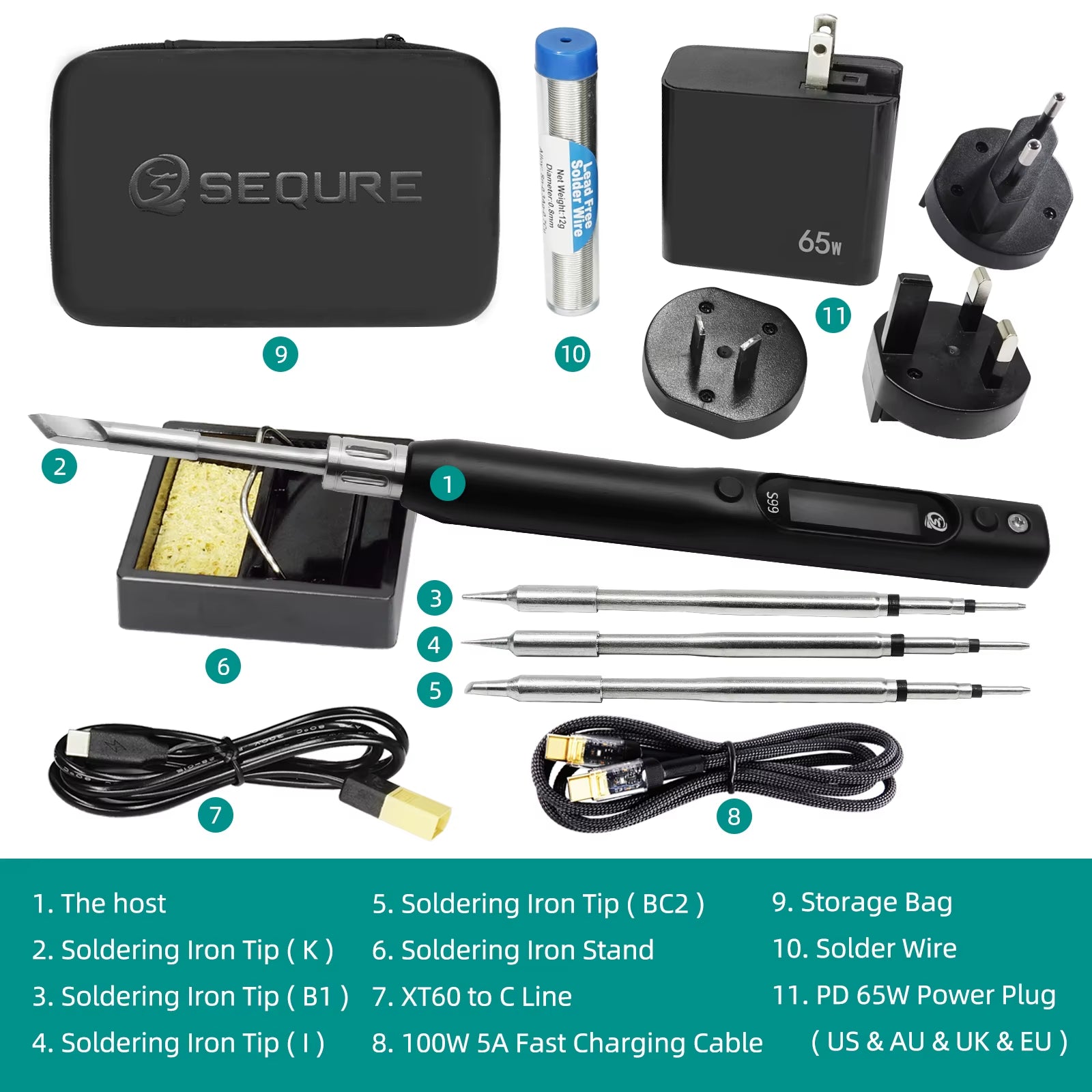 S99 Smart Soldering Iron 