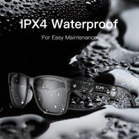 Meta V1 Smart Bluetooth Glasses – Polarized Sunglasses, Open-Ear Audio, IPX4 Waterproof, AI Voice Assistant
