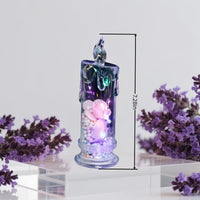 4-Pack Pink Flameless LED Candles – Perfect Romantic Decor for Valentine's Day, Weddings, Proposals, Birthdays, Dinners, and More!