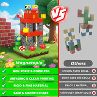 Illuminate Creativity: 200PCS Magnetic Building Blocks with Light - Perfect STEM Toy for Kids Ages 3-10, Ideal Birthday Gift for Boys and Girls!