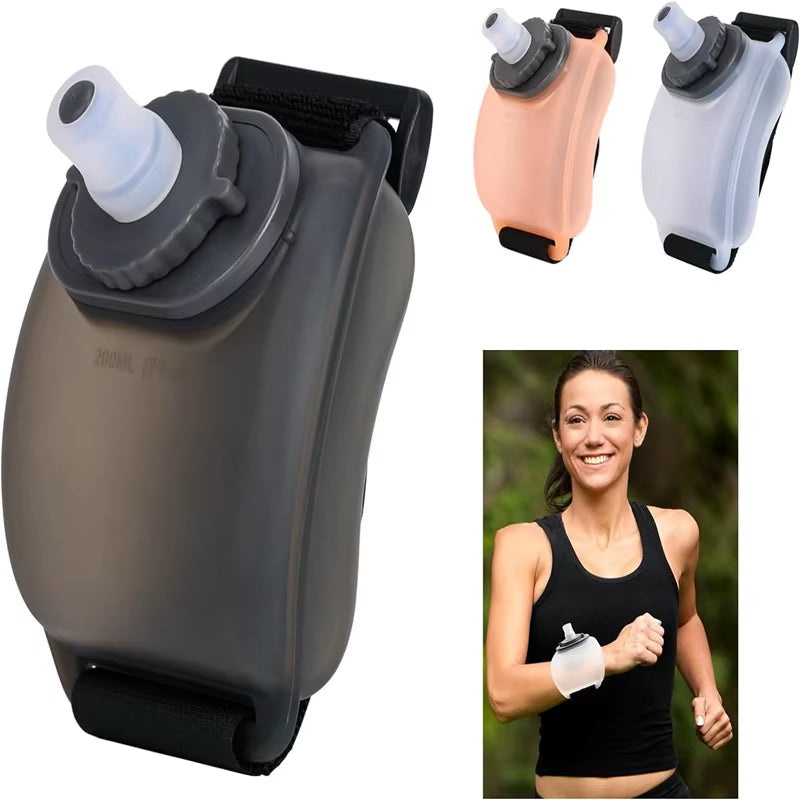 Adjustable Portable Running Wrist Water Bottle - Perfect for Outdoor Fitness, Cycling, and Marathons