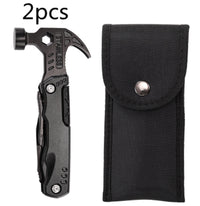 Versatile Outdoor Stainless Steel Folding Pliers with Hammer Tool