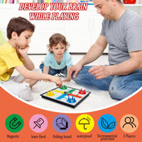 Ultimate Portable Dice and Chess Board Game Set - Perfect for Family Fun and Travel!