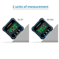Digital Angle Finder Protractor with Magnetic Base & Backlight - Precision Level Gauge for Woodworking & Inclinometer Tool
