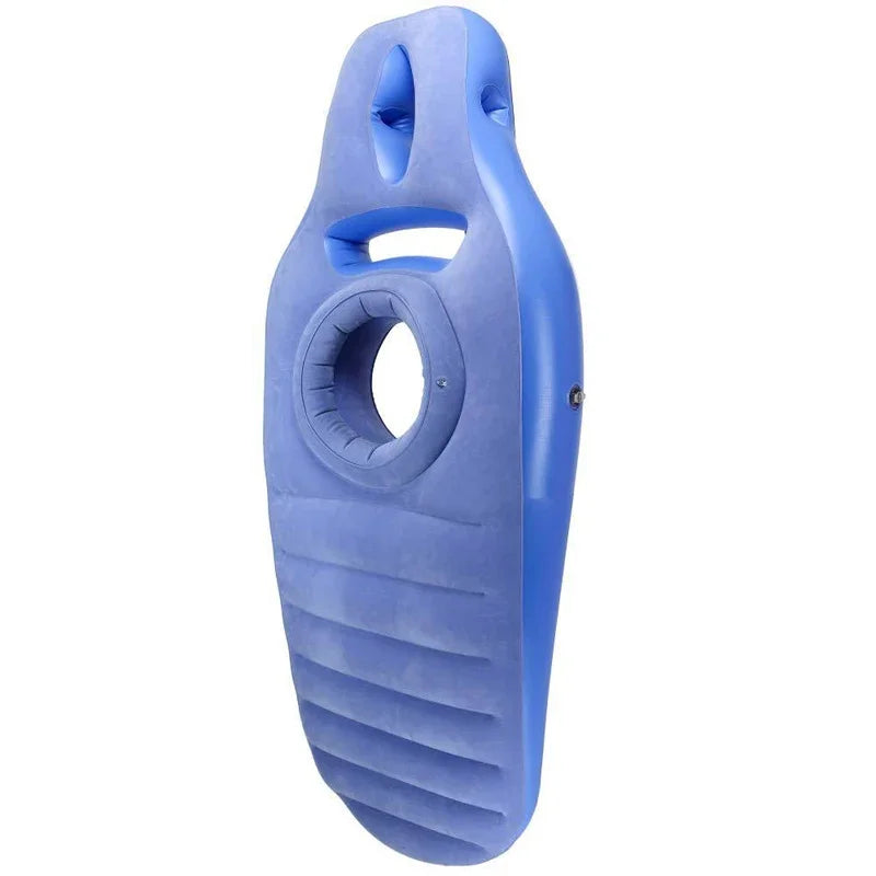 Ultimate Inflatable Pregnancy Pillow & Yoga Mat - Comfortable Sleeping Solution for Moms-to-Be!