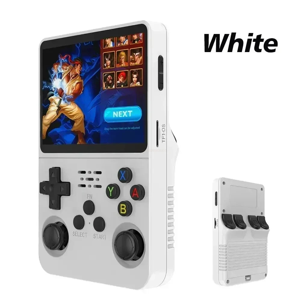 R36S Retro Handheld Game Console - 64GB, 3.5-Inch IPS Screen, Open-Source Linux - Perfect Gift for Gaming Enthusiasts!