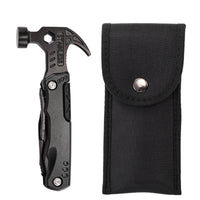 Versatile Outdoor Stainless Steel Folding Pliers with Hammer Tool