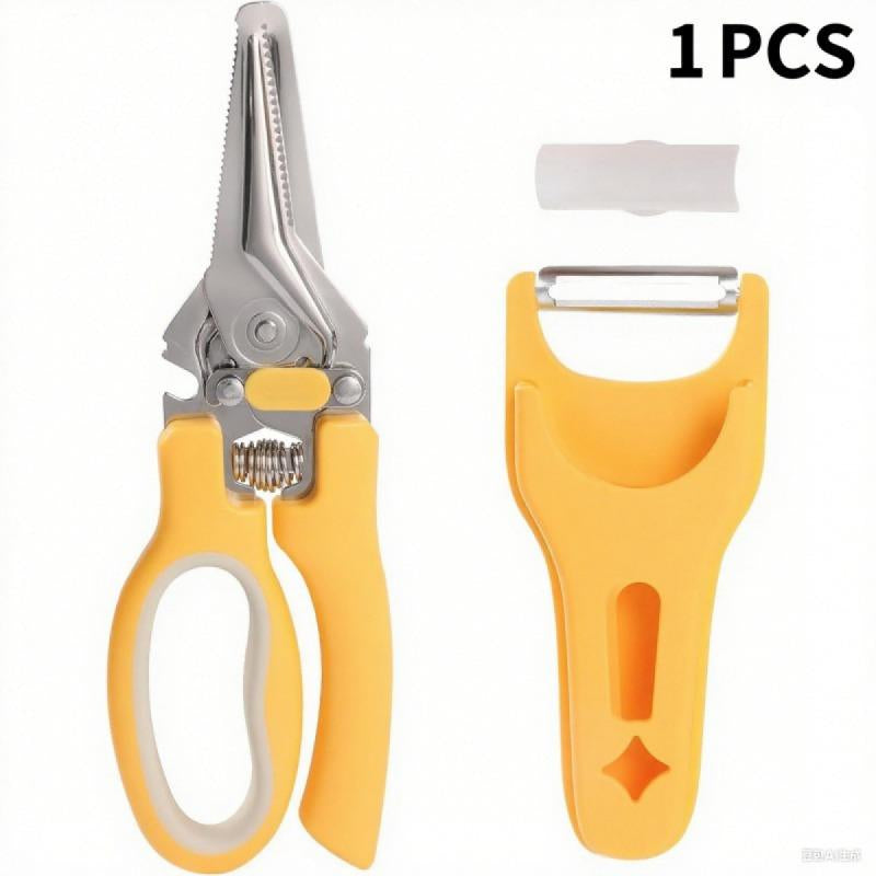 Heavy-Duty Poultry Kitchen Shears – Stainless Steel Food Scissors for Meat, Vegetables & More