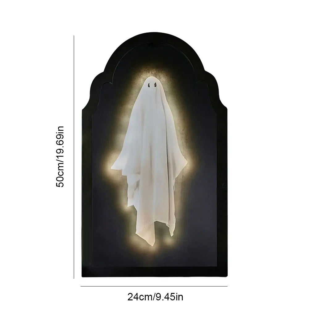 Spooky Hologram Ghost Night Light – Adorable Halloween Home Decor for a Festive Touch!