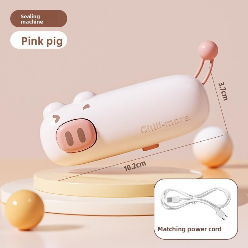 Portable Mini Snack Sealer - Compact Heat Sealing Tool for Plastic Bags