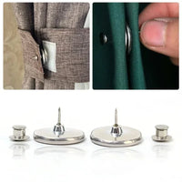 Magnetic Curtain Clips - 20 Pairs Nail-Free Detachable Buckle for Easy Adjustment