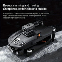 2025 V168 MAX Drone - Foldable, Dual Cameras, GPS Return, 4.5" Screen, 2 Batteries, Brushless Motor, Stable Flight Technology