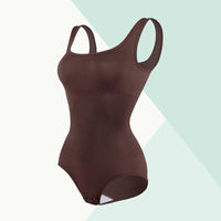 Ultimate Waist Trainer Bodysuit for Women - Tummy Control Seamless Shapewear, Butt Lifter Full Body Shaper in Black, White & Brown - High-Waist Girdle for All-Day Comfort