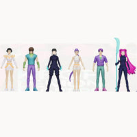 Enchanting 12-Piece Witch Hunter Figure Set - Perfect 3D Characters for Games, Parties, and Holiday Gifts!