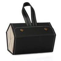 Versatile Multi-Slot Eyeglasses Organizer - Travel-Friendly PU Case for Sunglasses and Glasses Storage