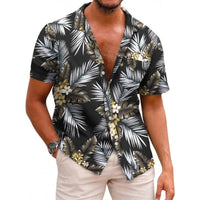 Men’s Summer Printed Short-Sleeved Shirt – Lightweight, Stylish & Breathable Casual Wear