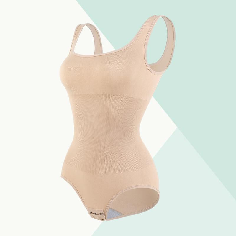 Ultimate Waist Trainer Bodysuit for Women - Tummy Control Seamless Shapewear, Butt Lifter Full Body Shaper in Black, White & Brown - High-Waist Girdle for All-Day Comfort