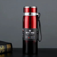 Premium Stainless Steel Thermal Water Bottle - Keeps Drinks Hot or Cold Perfect for Coffee & Tea - Ideal Gift Vacuum Flask