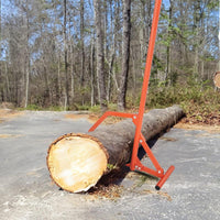 VEVOR Heavy Duty 46.5" Timberjack Log Lifter - Effortlessly Roll Logs Up to 25" Diameter