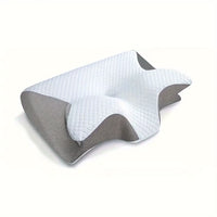 Ultimate Comfort Ergonomic Cotton Snack Pillow – Ideal for Side, Back, and Abdominal Sleepers!