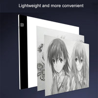 Dimmable LED Drawing Pad - Adjustable Light Animation & Painting Notepad for Kids - Perfect Educational Gift!
